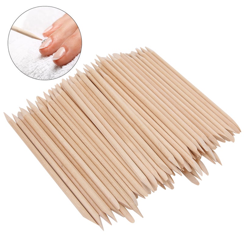 Wooden Cuticle Pusher Remover Removal Tool Wood Sticks for Manicure Pedicure Nail Art200pcs - Image 5