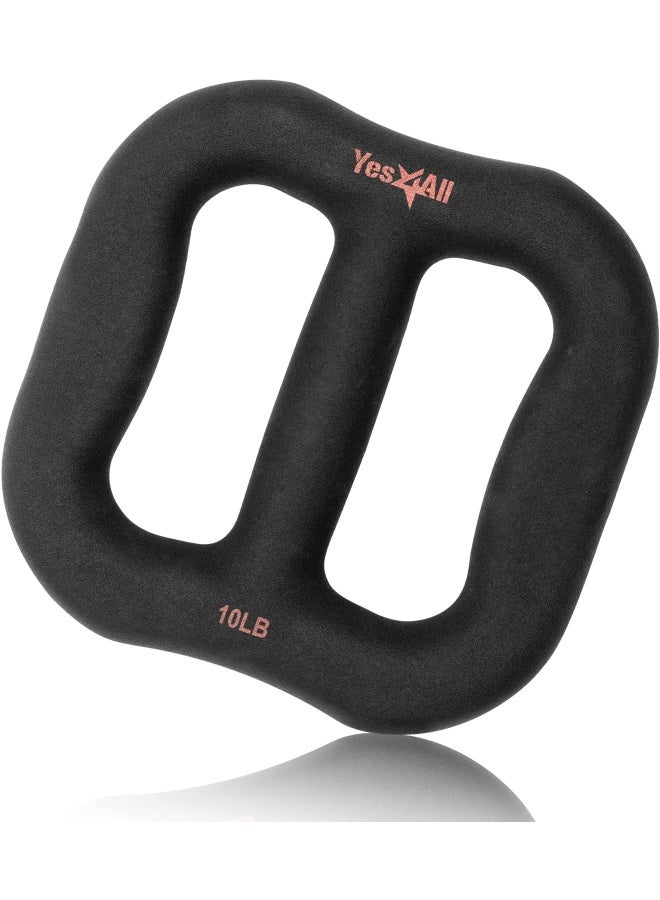 Yes4All 3-in-1 Multifunctional Neoprene Dumbbell/Multi-Usage Dumbbell with Solid Core, Ergonomic Curve