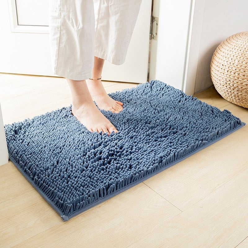 A Generation Of Chenille Floor Mat Door Bathroom Anti-Slip Mat Home Absorbent Carpet Bedroom Kitchen Mat - Image 1