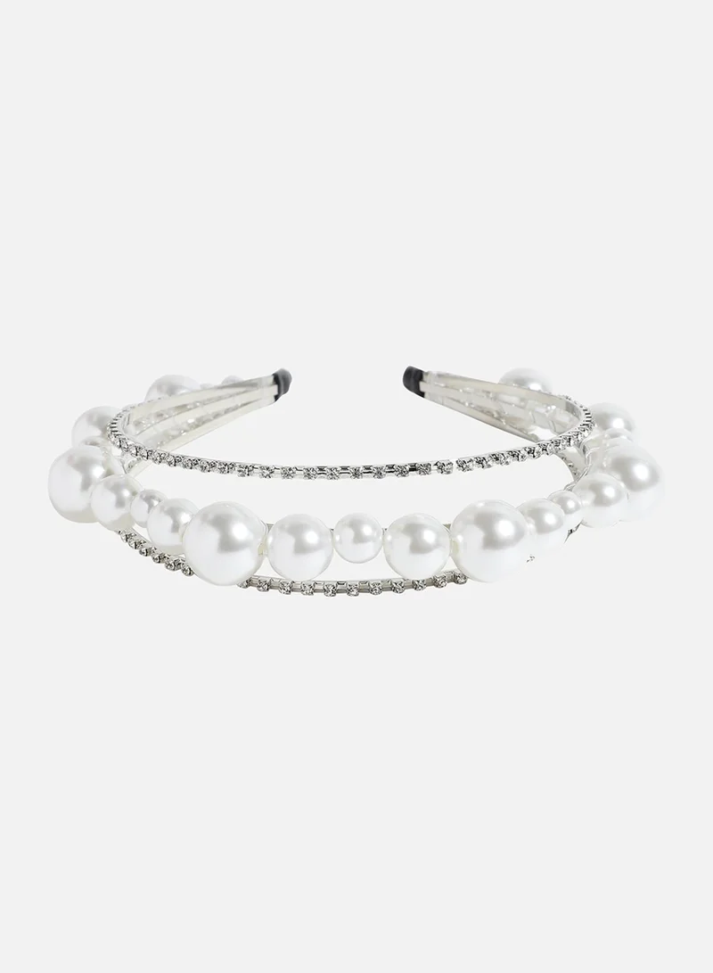 SOHI Chic Sparkle Embellished Hairband