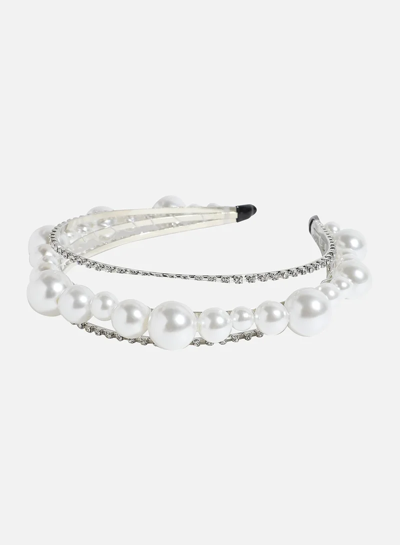 SOHI Chic Sparkle Embellished Hairband