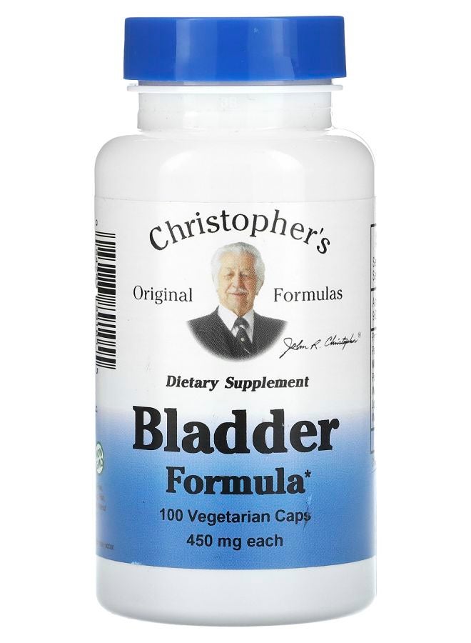 صيغة المثانة 450 ملغ 100 كبسولة نباتية