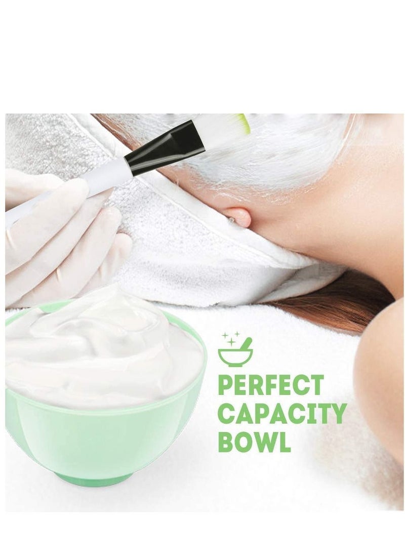 9 in 1 Face Mask Mixing Bowl Set, DIY Facemask Tool Kit Brush Facial Stick Spatula