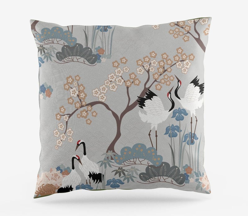W Gorgeous Ultra Premium Satin Silver Grey Cushion Covers That are Premium & Crafted for Sophistication and Elegance. Standard Size 16"X16". - Image 1