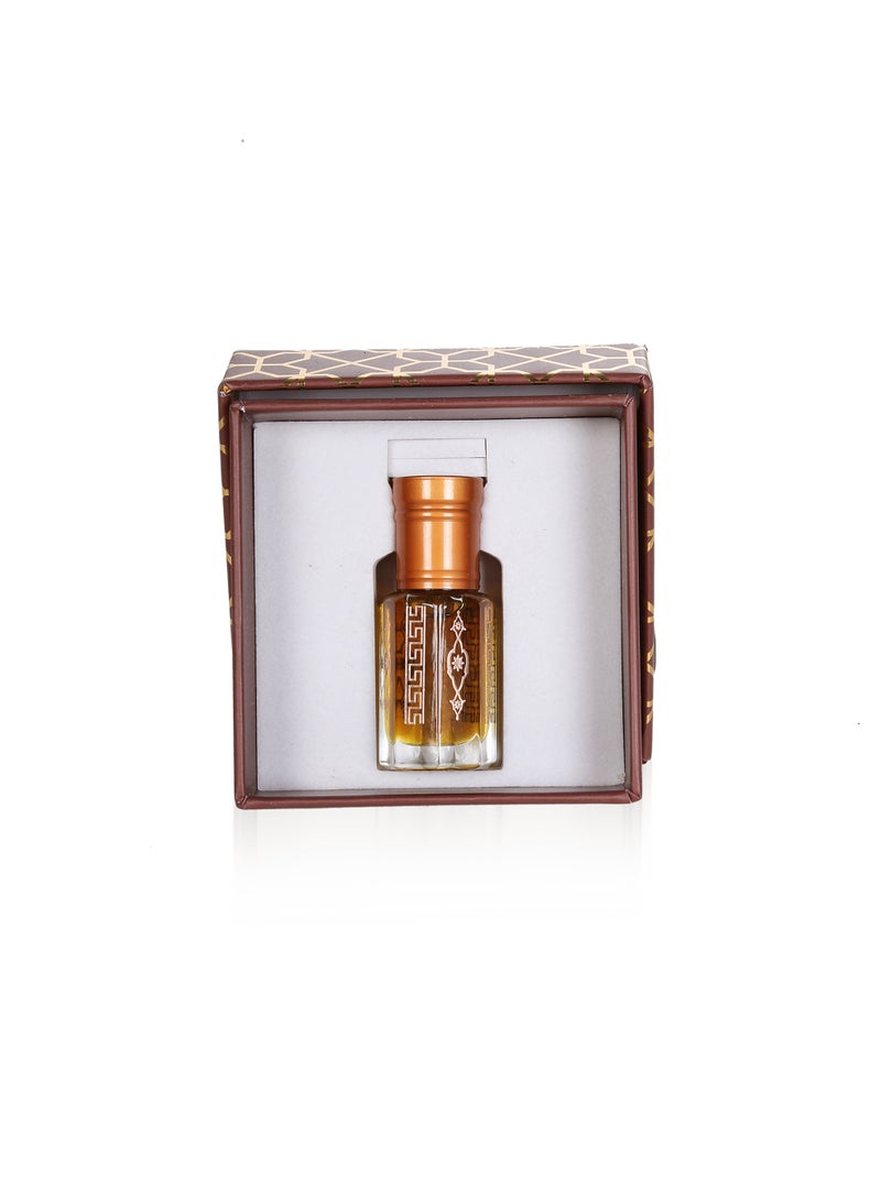 نص تولة عود مخلوط الشيوخ فاخر من بخور إشراق | دهن عود مركز بزجاجة تولة أنيقة | عطر عود عربي أصيل بثبات عالي | تولة عود للتبخير والتطيب الشخصي | مناسب للاستخدام اليومي والمناسبات - Image 2