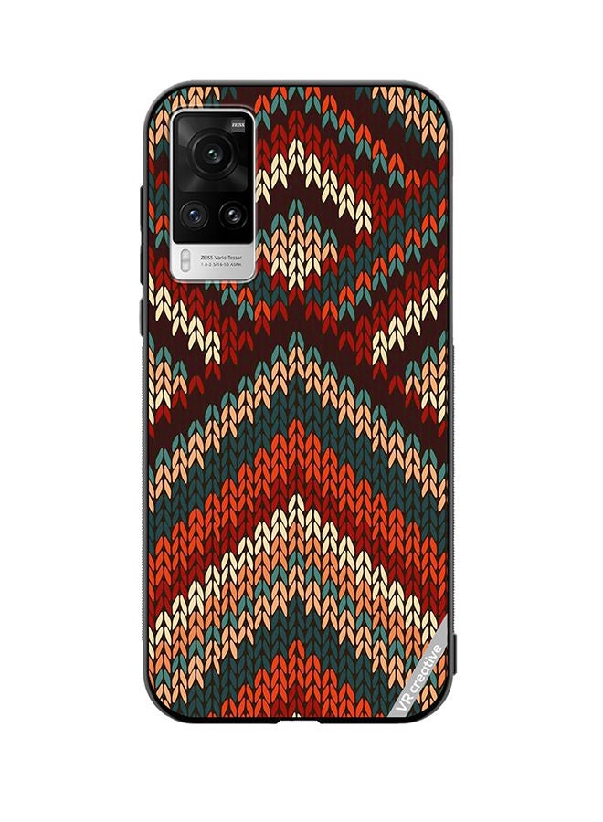 VR CREATIVE Protective Case Cover For Vivo X60 Pro Layer Design Multicolour - Image 1