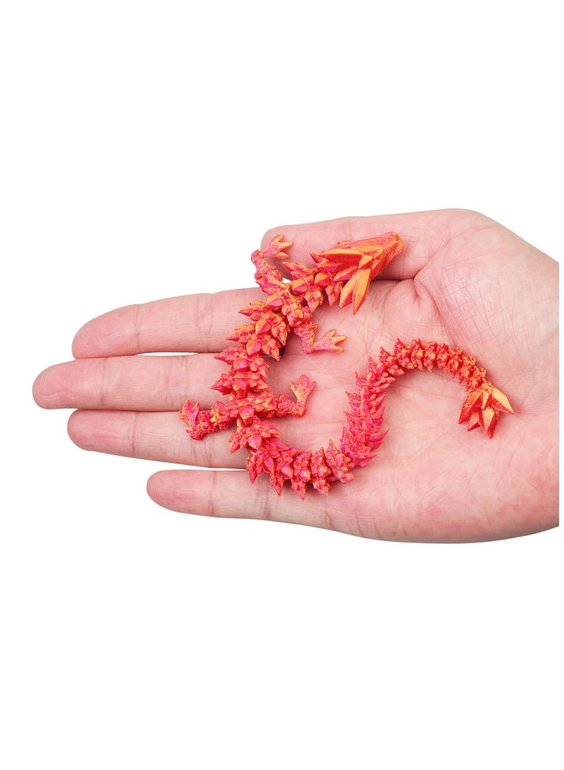 3D Printed Dragon Dragon Egg Fidget Toy Surprise Articulated Crystal Gem Dragon Mystery Dragon Eggs with Dragon Inside 3D Printed Toys Gift Figurine Decor Laser - Image 5