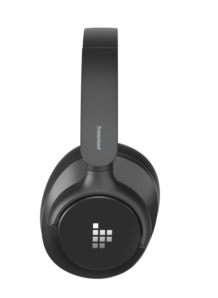 Tronsmart Tronsmart Sounfii Q20 Active Noise Cancelling Headphones, Wireless Over Ear Bluetooth Headphones, 60H Playtime, Rich-Detailed Sound, Customize EQ, Comfort Fit Ear Cups, for Travel, Home Office(Black)  - Image 2