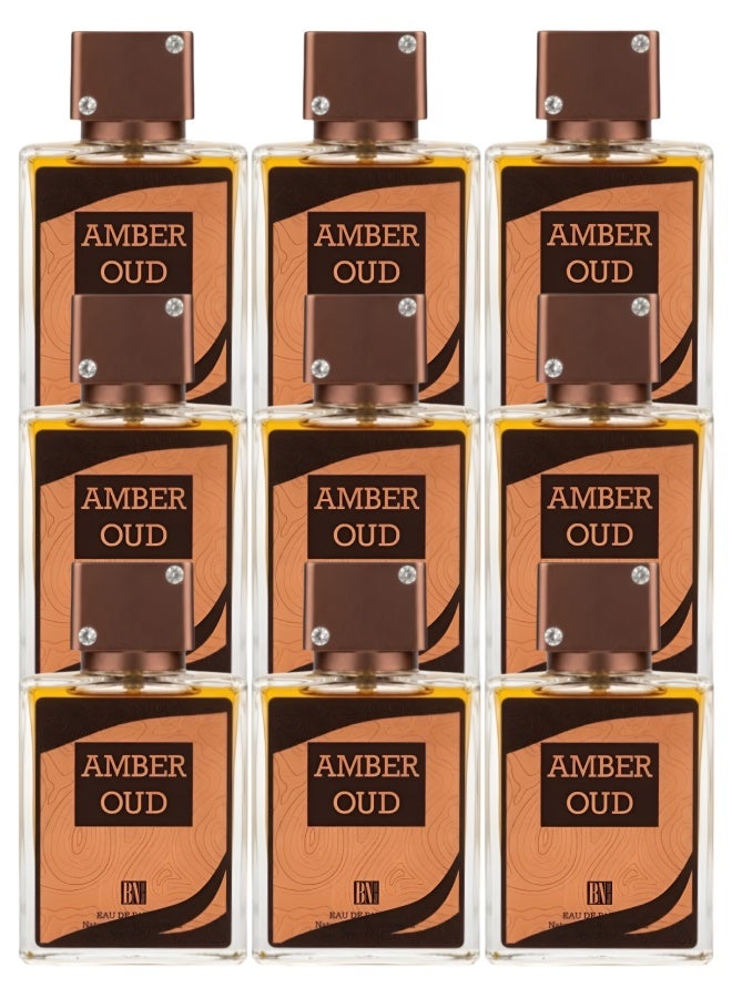 Bn Parfum 9 Pieces Amber Oud Perfume 100ML - Image 1