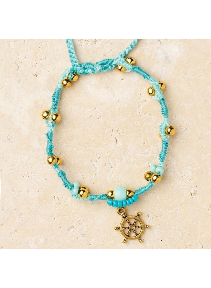 Hinkler Craft Maker Deluxe Bracelet Stack Kit – DIY Bracelet Making Set for Kids, Includes Beads, Charms & Tools - Image 5