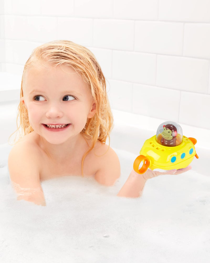 Skip Hop Baby Bath Toy, Zoo Pull & Go Submarine - Image 3