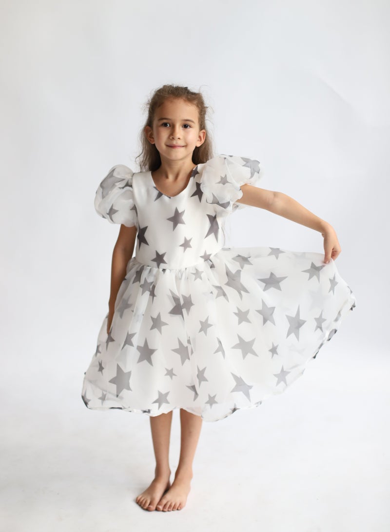 D'Daniela Starry Organza Dress - Image 2