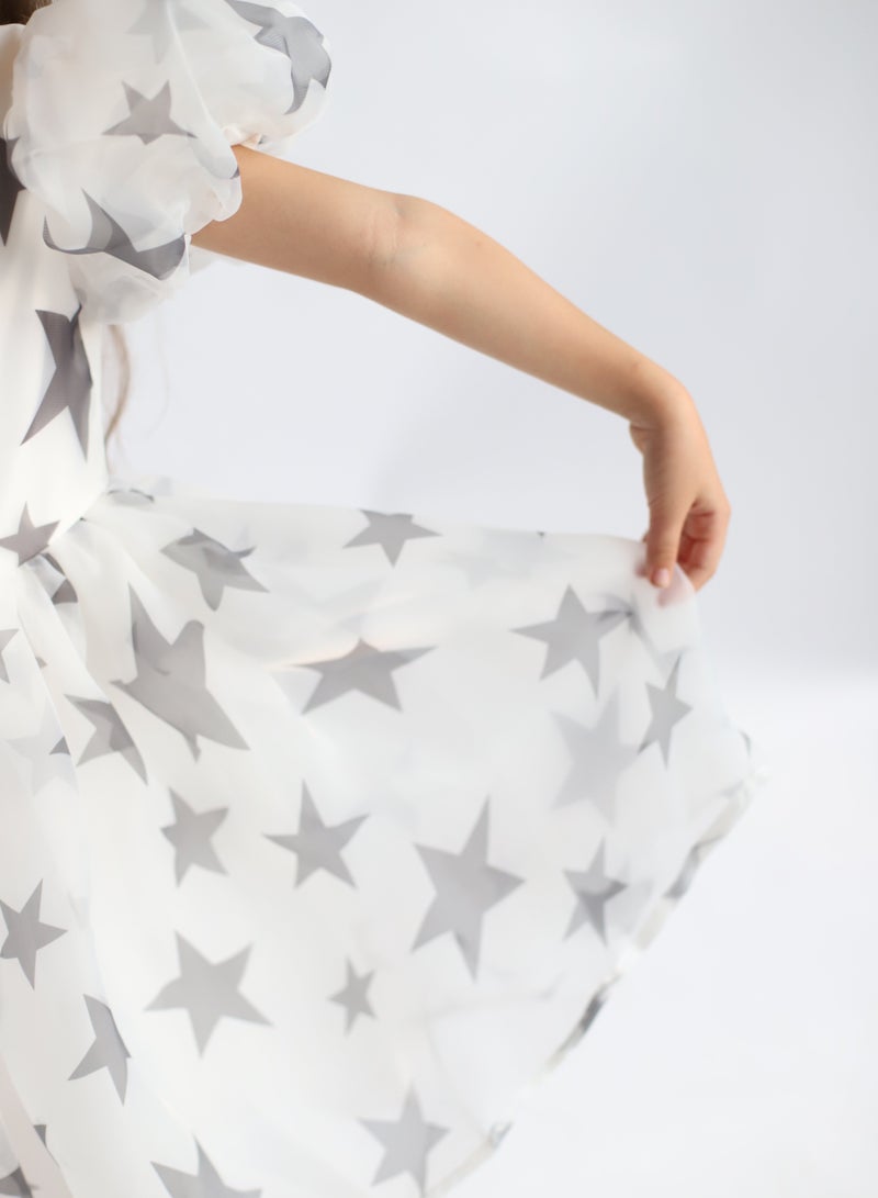 D'Daniela Starry Organza Dress - Image 3