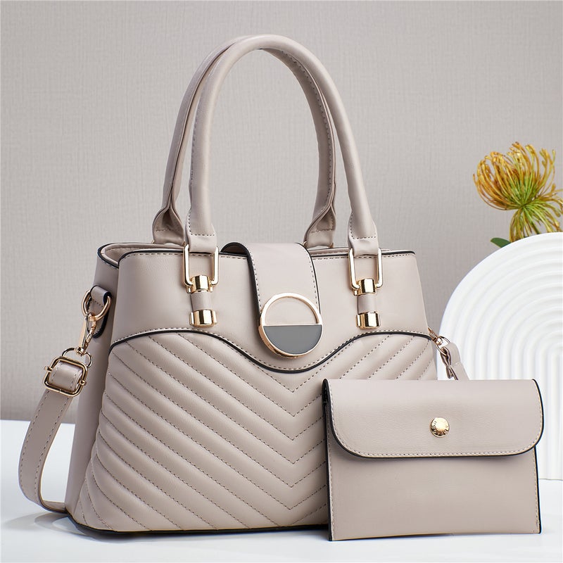 New Fashion Women'S Bag New Handbag Women'S Shoulder Crossbody Bag Embroidered Plaid Trendy Practical Women'S Bag Mother-In-Law - Image 4