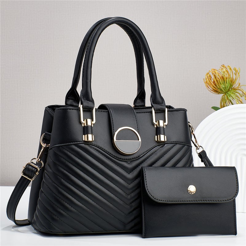 New Fashion Women'S Bag New Handbag Women'S Shoulder Crossbody Bag Embroidered Plaid Trendy Practical Women'S Bag Mother-In-Law - Image 3