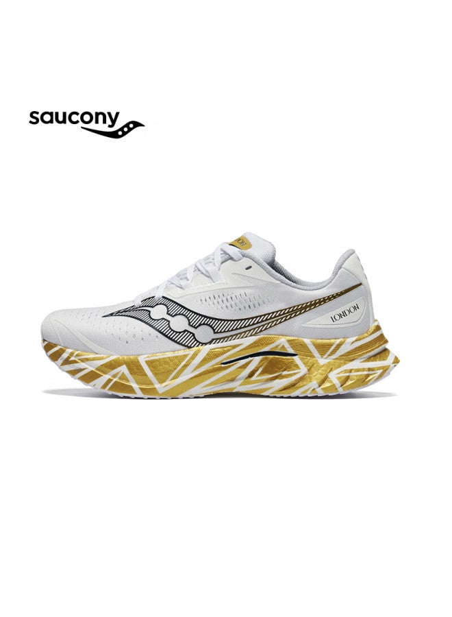 Saucony Men's Kinvara 4 Running Shoes White/gold Size 41 - Image 1