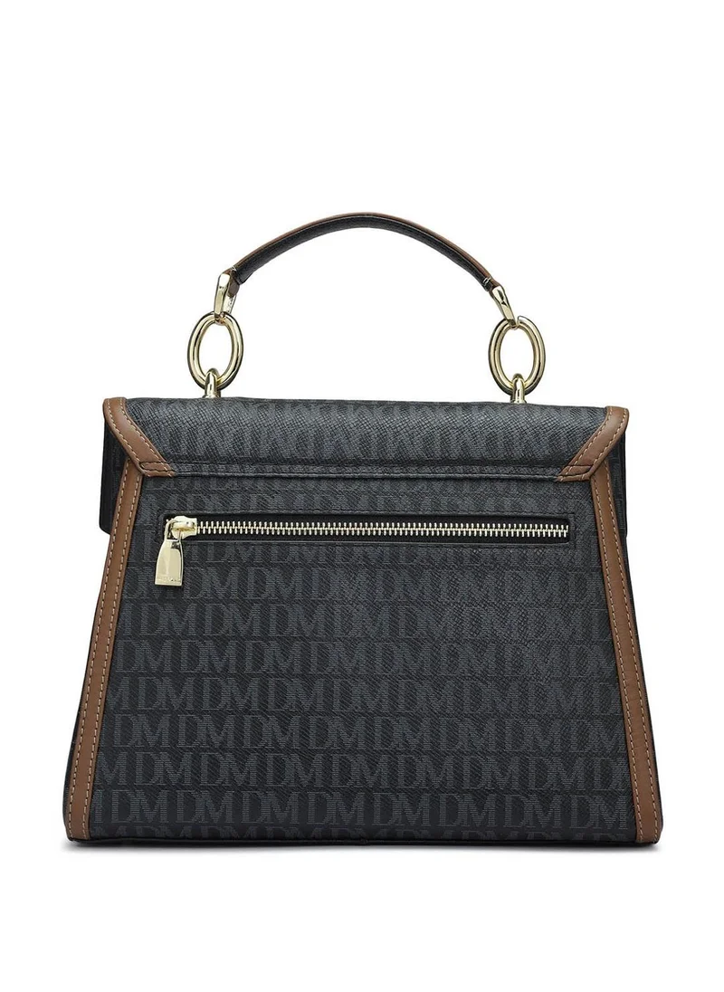 Da Milano  Genuine Leather Black Satchel Bag for Women | Best Price UAE