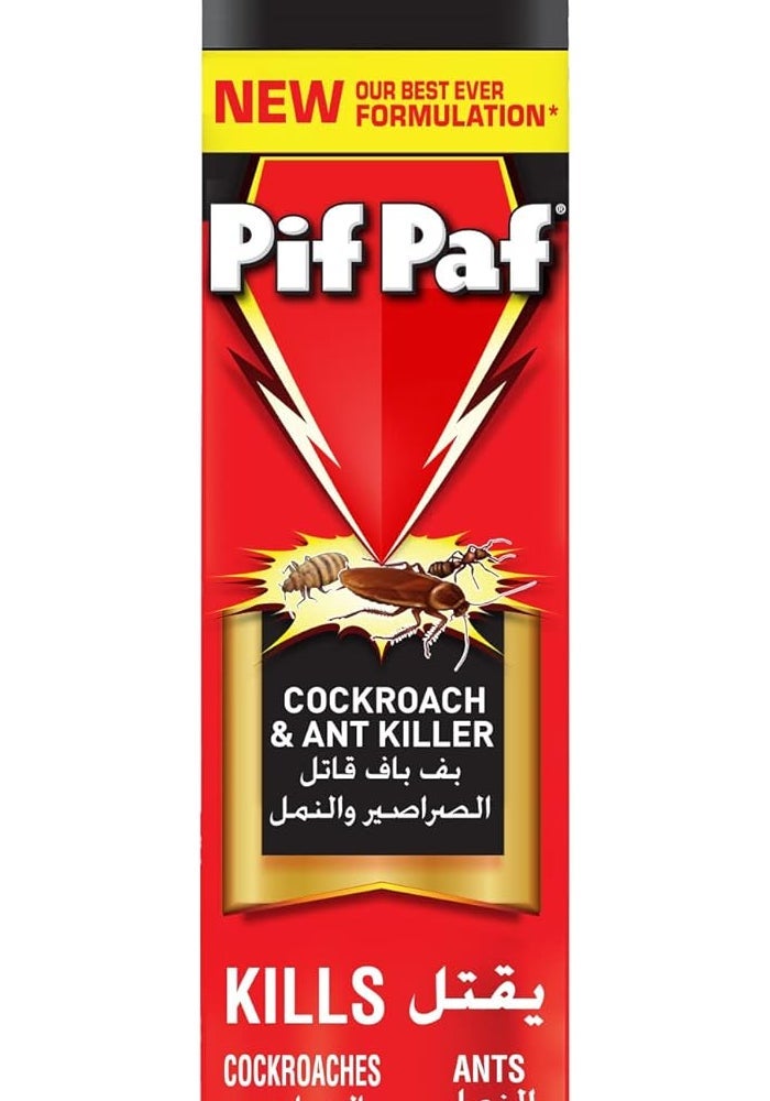Pif Paf Cockroach & Ant Killer Spray 600 ml - Image 1