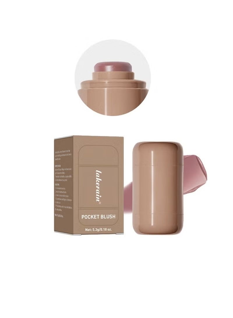 ليكرين بلوش كريمي للون القابل للبناء. نسيج ناعم وخملي. نهاية مضيئة طويلة الأمد. ترطيب وقابل للخلط. لمع طبيعي لجميع أنواع البشرة - Image 1