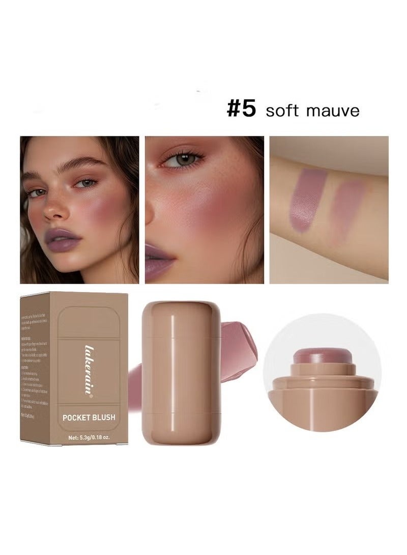 ليكرين بلوش كريمي للون القابل للبناء. نسيج ناعم وخملي. نهاية مضيئة طويلة الأمد. ترطيب وقابل للخلط. لمع طبيعي لجميع أنواع البشرة - Image 2