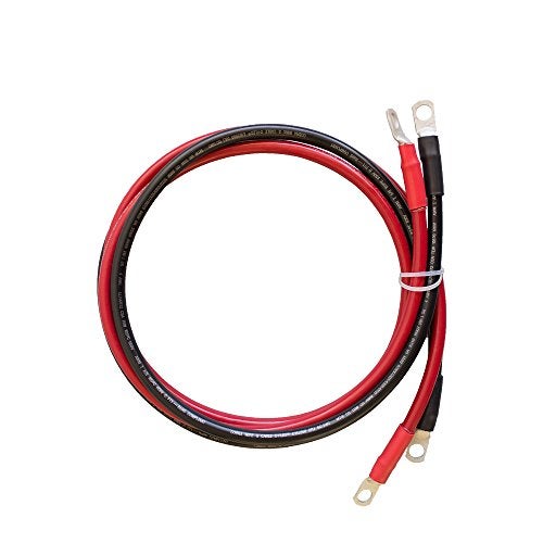 Renogy 5Ft 4AWG Cables for 3/8 in Lugs, 5Ft 4AWG, Connect Battery and Inverter - Image 3
