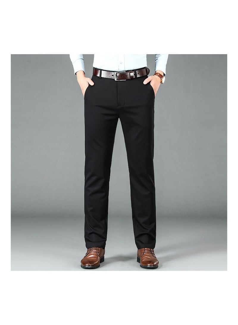 Loquat Squality Men Casual Business Pants Black  - Image 1