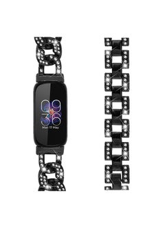 نيبمينينت سوار معدني مرصع بالأحجار لساعة Fitbit Inspire3 بأسلوب الأروراء الكلاسيكي  - Image 2