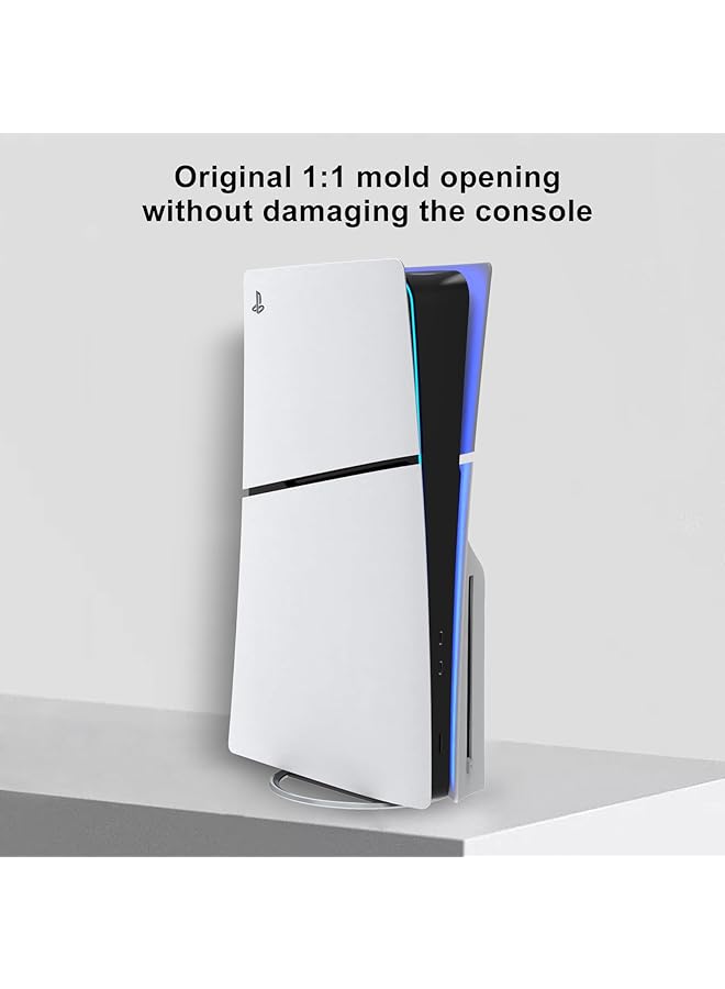 erorex Vertical Stand For Ps5 Consoles Playstation 5 Slim Base Accessories For Ps5 Console Disc And Digital - Image 2