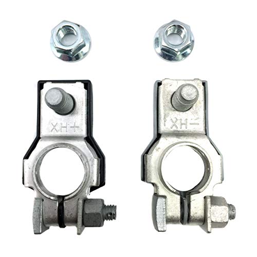 APSG طرف البطارية | مجموعة إيجابية وسلبية | OEM | مشبك موصل كابل السيارة | + - القمة - Image 2