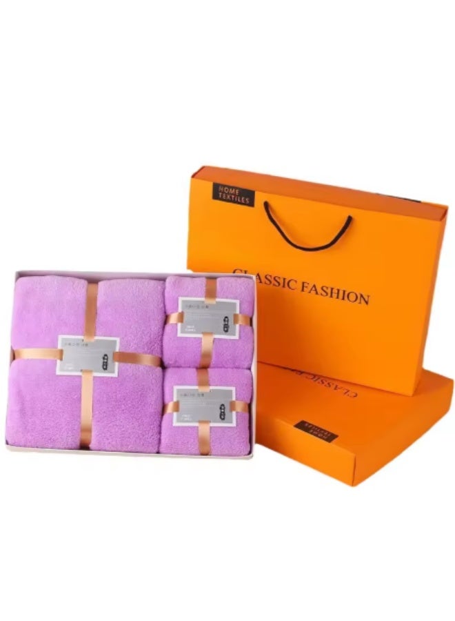 3-Piece Ultra-Soft & Quick-Dry Towel Set – Premium Plush Cotton for Everyday Luxury - Image 1
