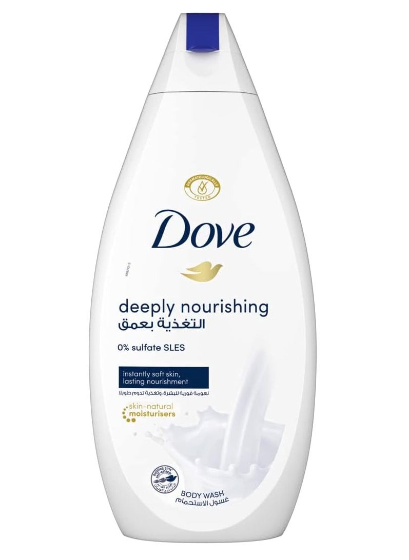 Dove Dove Body Wash  Deeply Nourishing 500 ml  - Image 1