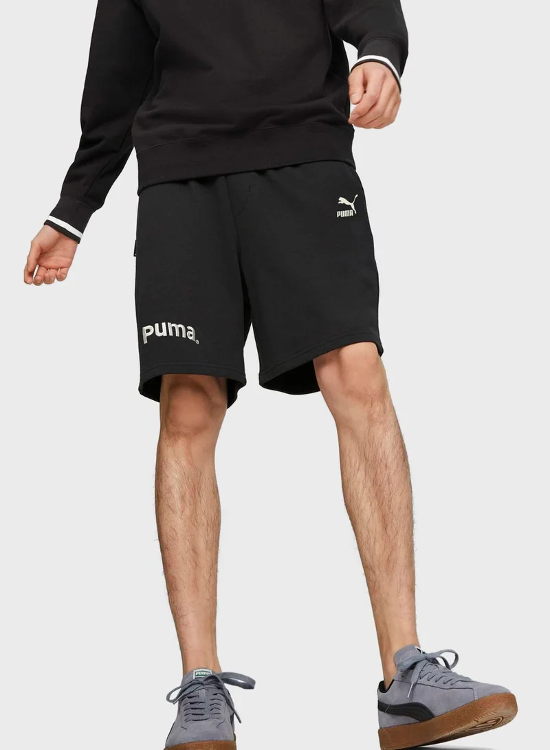 PUMA 8" Team Shorts