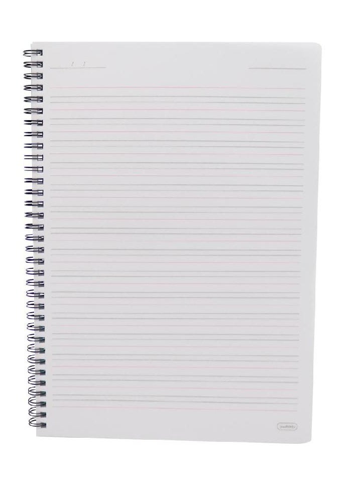 روكو دفتر للكتابة الإنجليزي بتسطير مزدوج مقاس A4 من 100 ورقة  - Image 3
