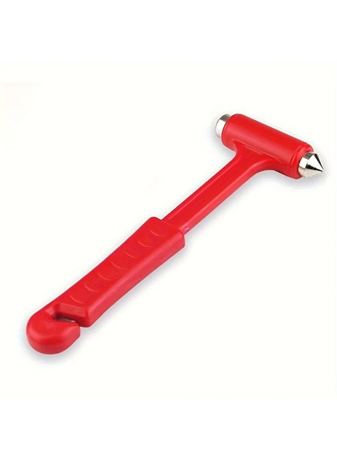 Emergency Car Safety Hammer Seatbelt Cutter And Window Breaker Firefighter Approved Red - Image 5