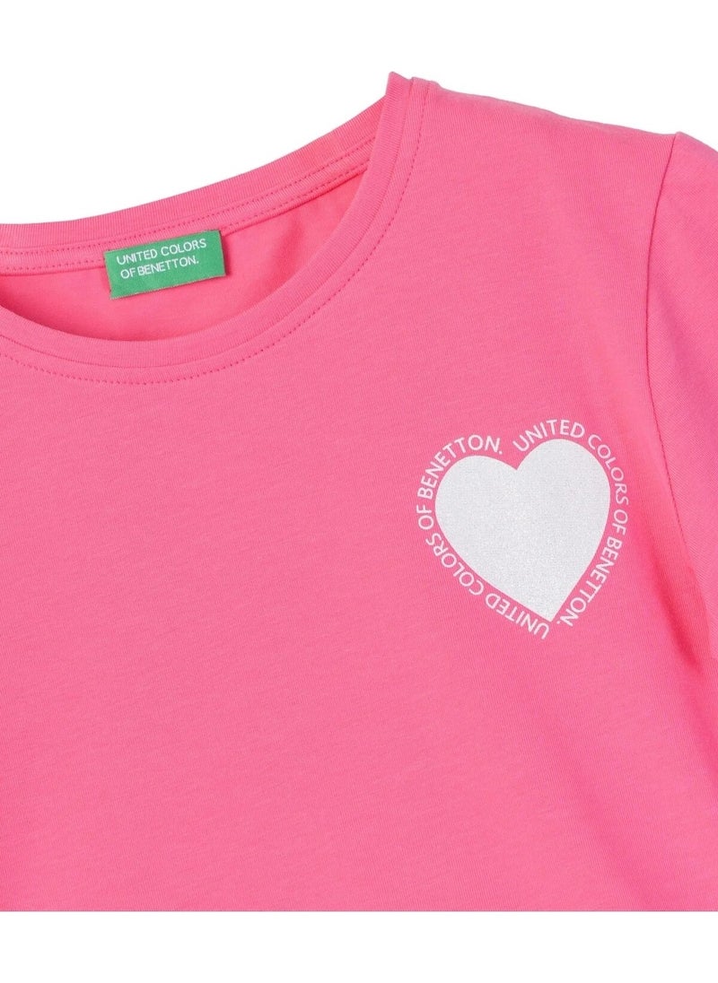 Benetton Girls T-Shirt  - Image 1