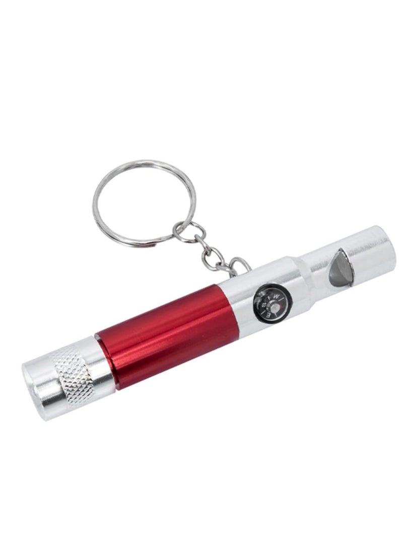 SOLARAE 5pcs Multifunctional Whistle Compass Emergency Whistle Gadgets for Men Whistle Emergency Survival - Image 3