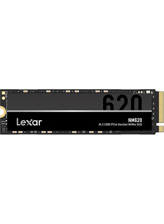 Lexar NM620 M.2 2280 PCIe Gen3x4 NVMe 1TB Internal SSD,Up to 3500MB/s Read & 3000MB/s Write Speeds, 3D TLC NAND, 1.5M Hours MTBF, Shock & Vibration Resistance, Black - Image 1