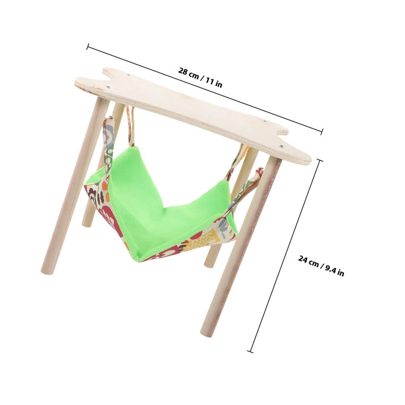 Small Animal Hanging Hammock Bed Warm Comfortable Cage Accessory for Guinea Pigs Hamsters - Image 3