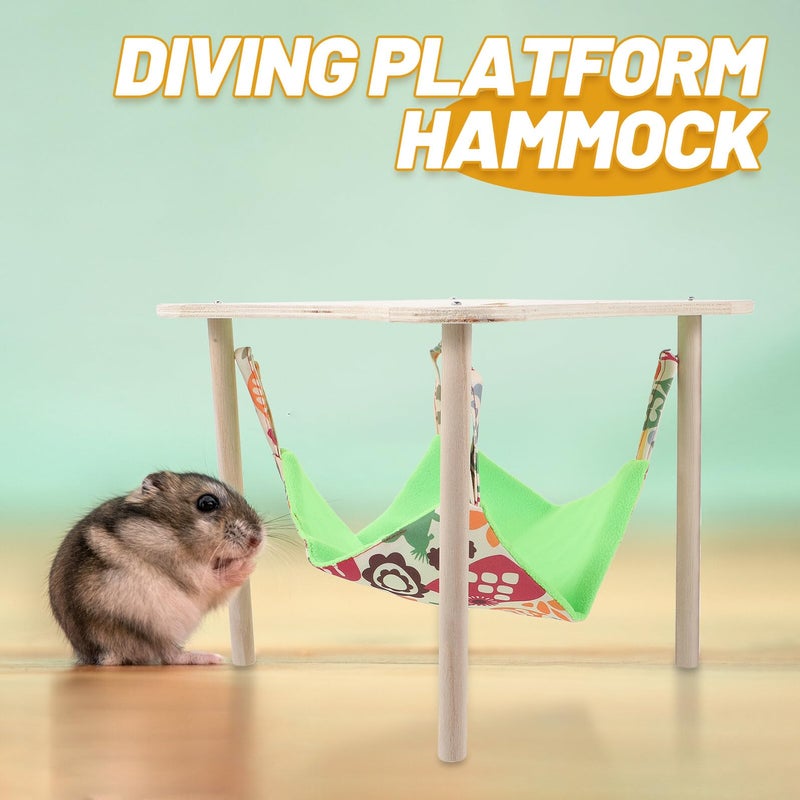 Small Animal Hanging Hammock Bed Warm Comfortable Cage Accessory for Guinea Pigs Hamsters - Image 5