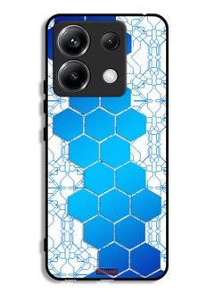 Tolwak Xiaomi Redmi Note 13 Pro 5G Protective Case Cover Honeycomb Hexagon Icon Networks  - Image 1