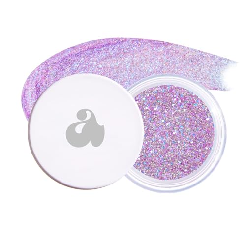 UNLEASHIA Get Loose Glitter Gel Mini Face Body Glitter Gel Sparkling Festival Makeup for Eyes Cheeks Collarbone Holographic Glow Gel Vegan No7 Happy Baker - Image 1