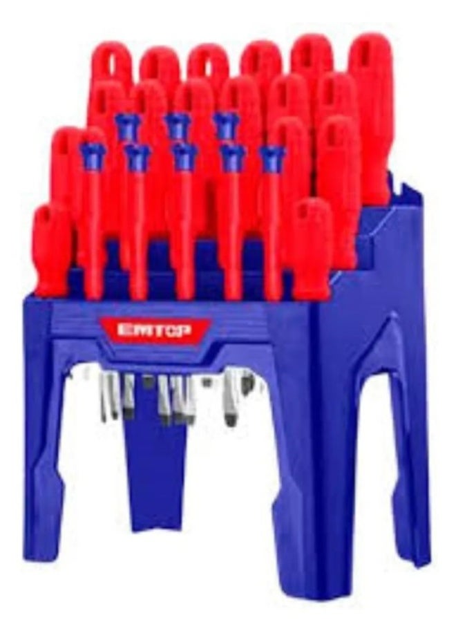 طقم مفكات 26 قطعة يد بلاستيك