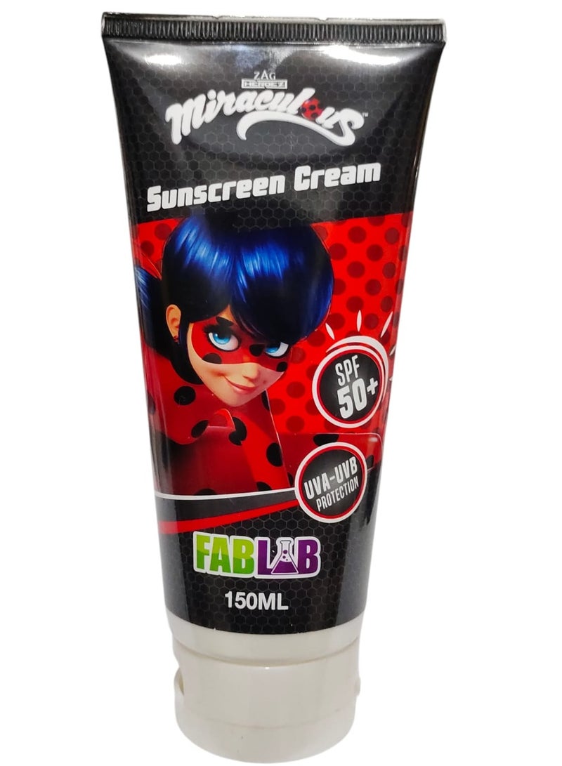 FabLab Sunscreen Cream Spf+50 UVA-UVB Protection 150 ml