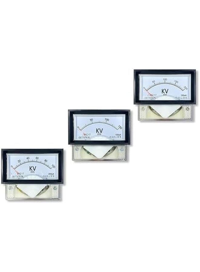 مقياس الفولتميتر ذو المؤشر عالي الجهد 100 كيلو فولت مقياس المقاومة للاستخدام مع المحولات - Image 5