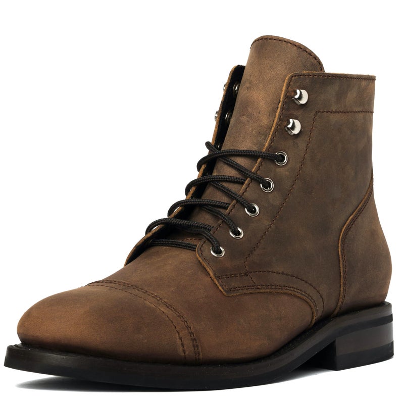 Thursday Boot Company Captain Men's Lace-up Boot, Burnt Copper, 9.5 - Image 1