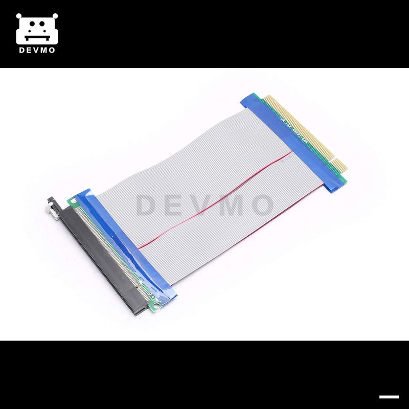 DEVMO PCI-Express 16X Riser Cable Premium PCI-E Port Extension Extender Card 19CM - Image 2