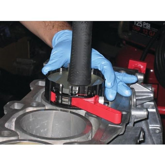 Performance Tool W80574 Low Friction Wrinkle Band Piston Installer Fits 3-Inch to 5-Inch Pistons, Adjust Only Once for All Pistons, Easy to Use - Image 3