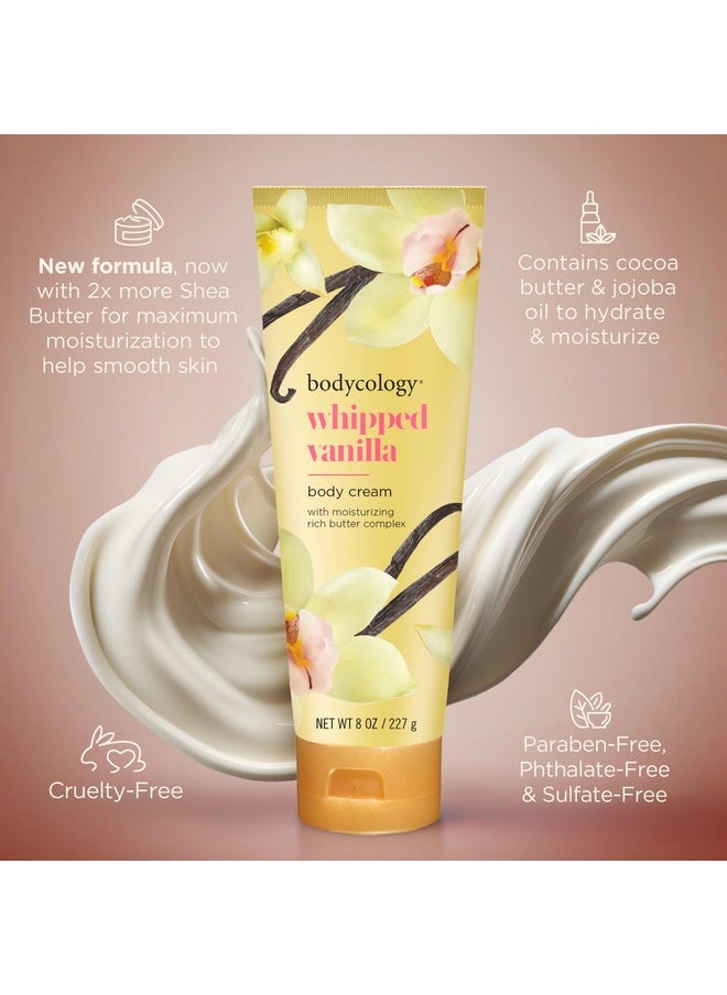 Bodycology - Bodycology Shea Butter Body Cream, Whipped Vanilla, 8 oz - Image 1
