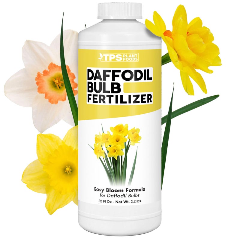 TPS NUTRIENTS Daffodil Fertilizer, Complete Liquid Daffodil Bulb Plant Food, 32 oz (1 Quart) - Image 1