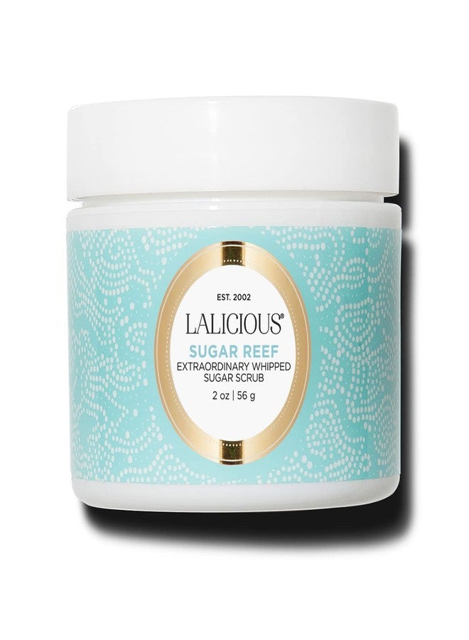 LaLicious Sugar Reef Extraordinary Whipped Sugar Scrub - Cane Sugar Body & Foot Scrub, Exfoliating & Moisturizing Skin Care with Coconut Oil & Honey, No Parabens (2oz) - Image 1